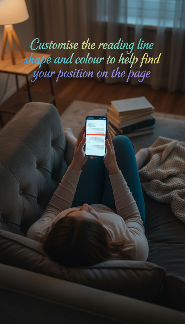 Page Reader Pro - Advanced Mode with reading line customization