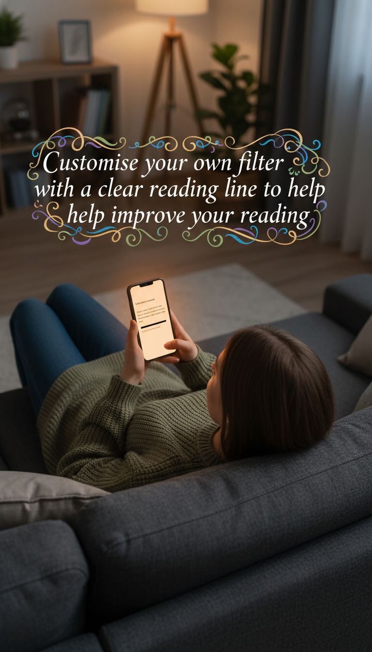 Page Reader Pro - Reading comfort features